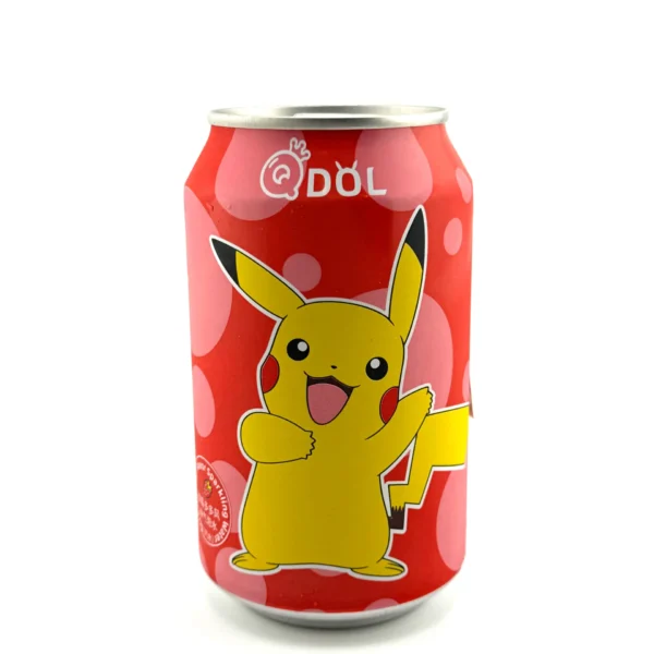 Qdol Pokemon Pikachu Sparkling Drink Strawberry
