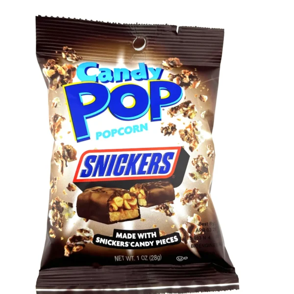 Candy Pop Popcorn Snickers