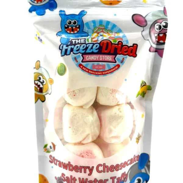 Freeze Dried Strawberry Cheescake Salt Water Taffy