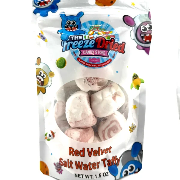 Freeze Dried Red Velvet Salt Water Taffy