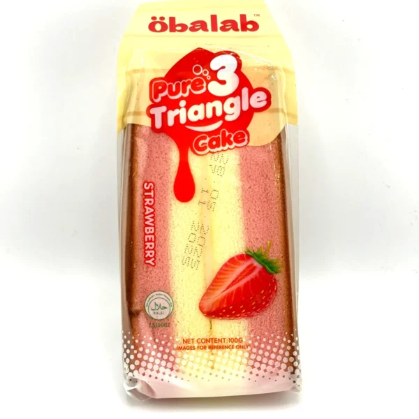 Obalab Strawberry Tringle Cake