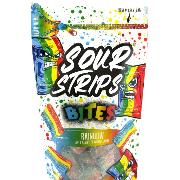 Sour Strips Bites Rainbow