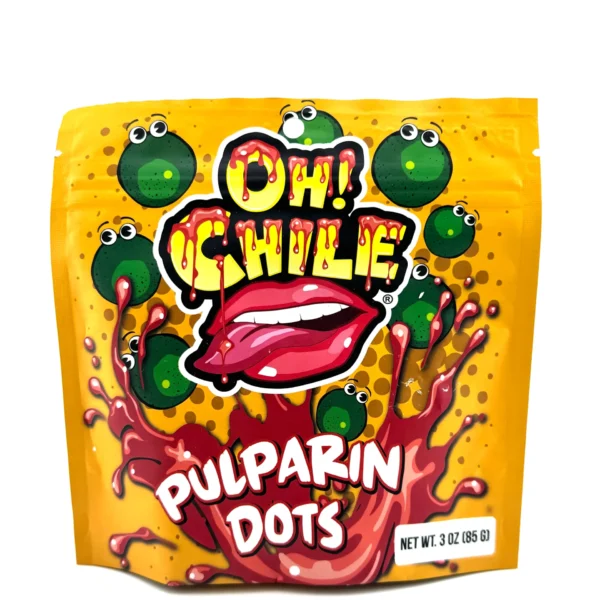 Oh! Chille Pulparin Dots " Gummies in mexican Spices & Sauce"