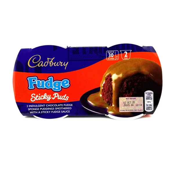 Cadbury Fudge Sticky Puds