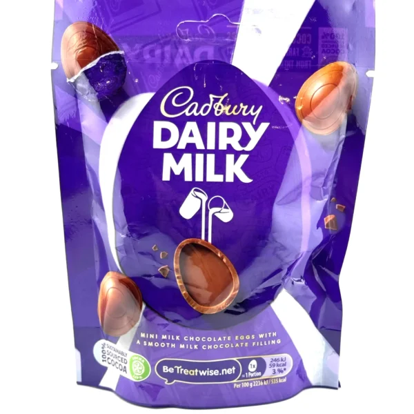Cadbury Dairy Milk Filled Mini Chocolate Eggs