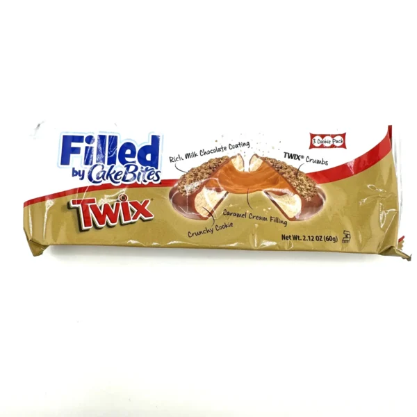 Cake Bites Filled Twix Cookies