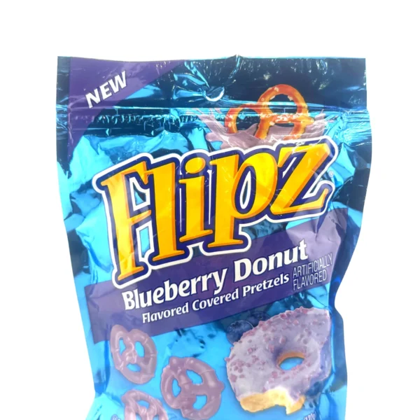 Flipz Blueberry Donut Covered Pretzels