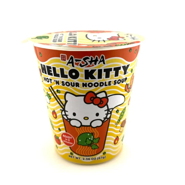 Hello Kitty Hot 'N Sour Noodle Soup