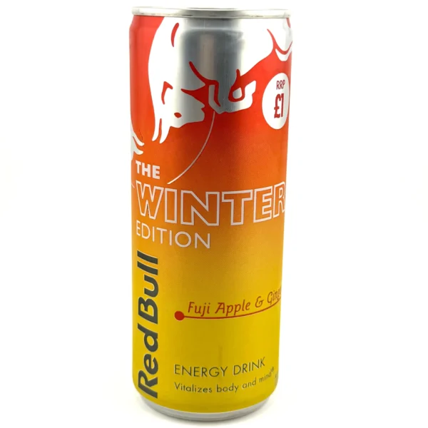 Red Bull Winter Edition 2025: Fuji Apple & Ginger