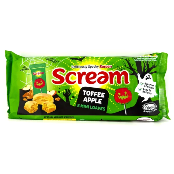 Scream Toffee Apple Mini Loaves