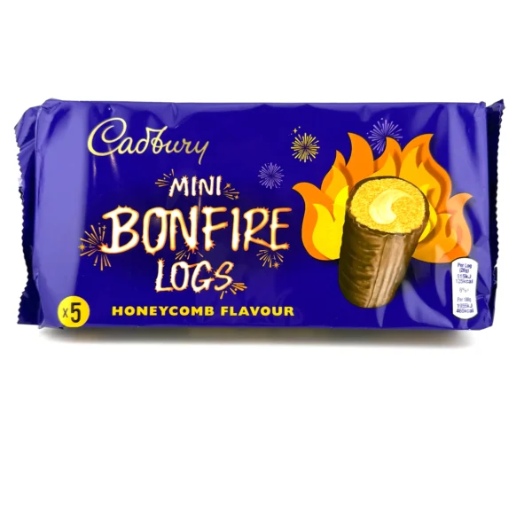 Cadburry Mini Bonfire Logs  Honeycomb Flavour
