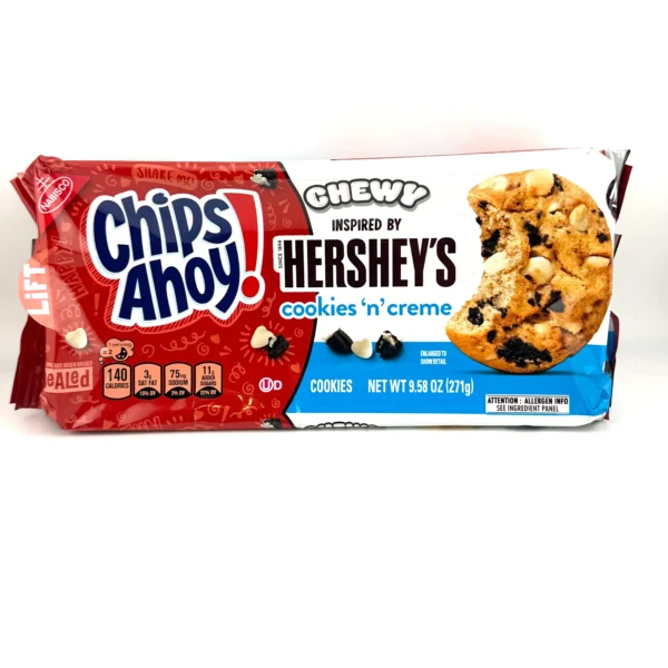 Chips ahoy! Hershey’s Cookies n Creme