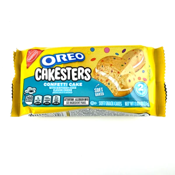 Oreo Cakesters Confetti
