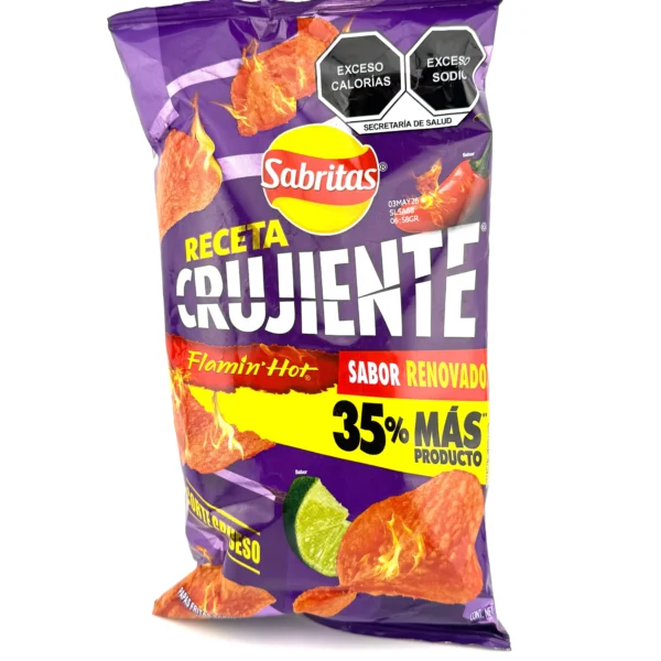 Sabritas Recta Crunjiente Flamin’ Hot