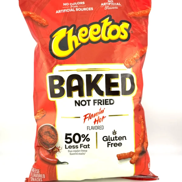 Cheetos Flamin’ Hot Baked (family Size)