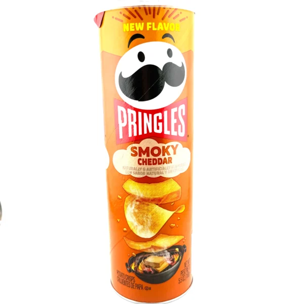 Pringles smoky Cheddar
