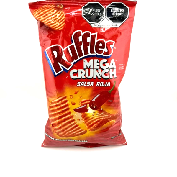 Ruffles Mega Crunch Salsa Roja