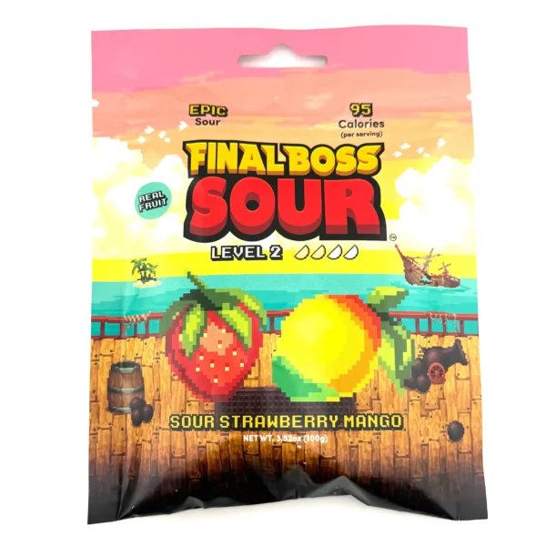 Final Boss Sour Strawberry Mango Level 2