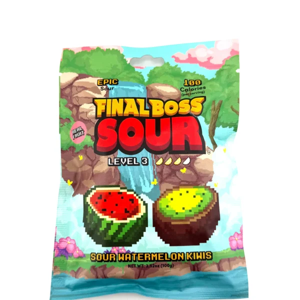 Final Boss Sour Watermelon Kiwis Level 3
