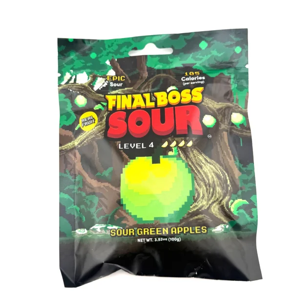 Final Boss Sour Green Apples Level 4