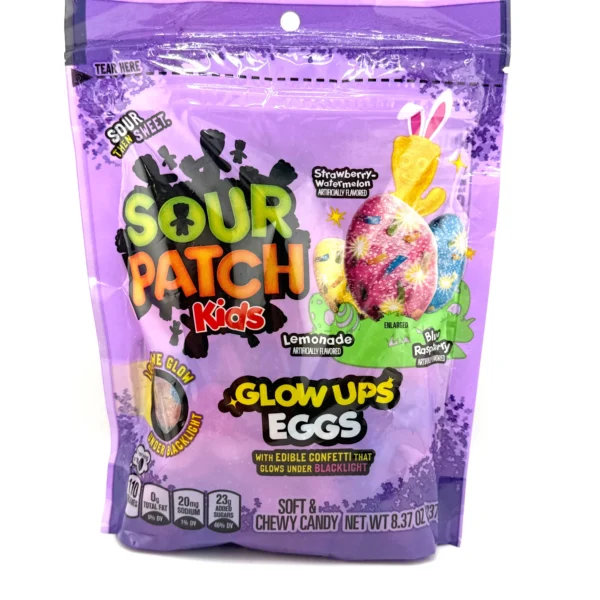 Sour Patch kids Glow Ups Eggs