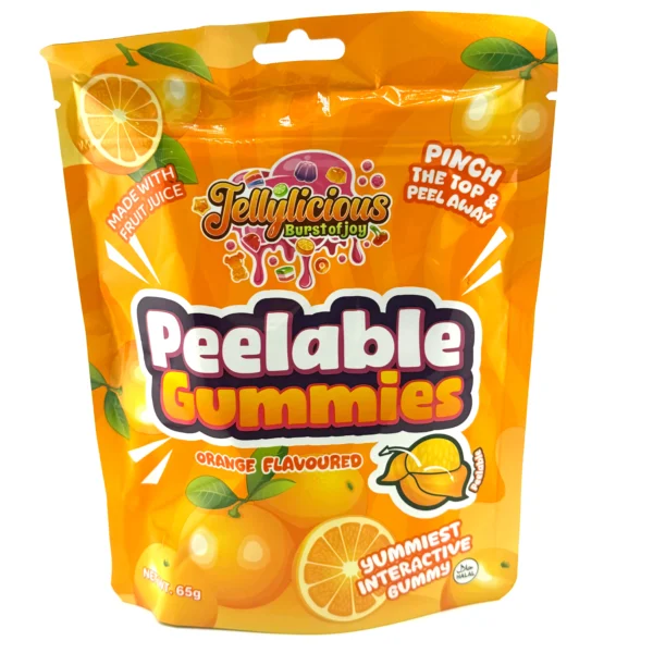 Orange Peelable Gummies