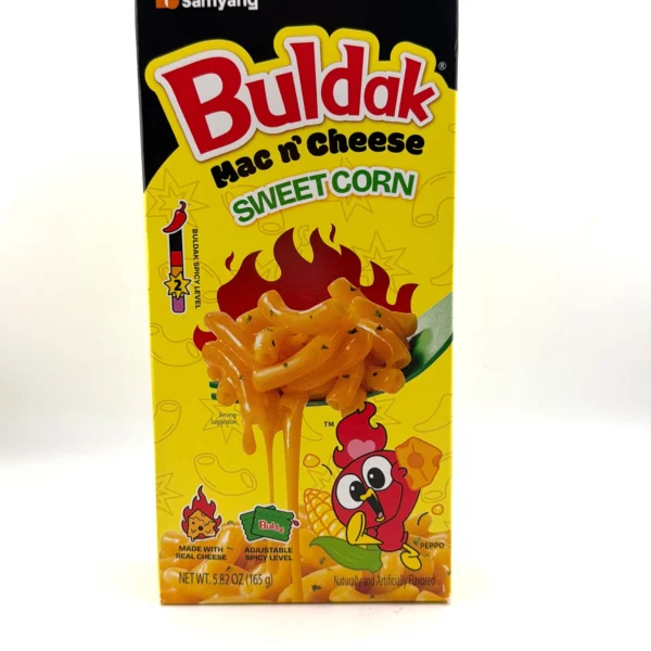 Buldak Sweet Corn Mac & Cheese