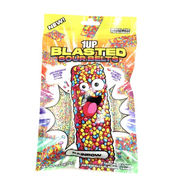 1UP Rainbow Blasted Sour Belts