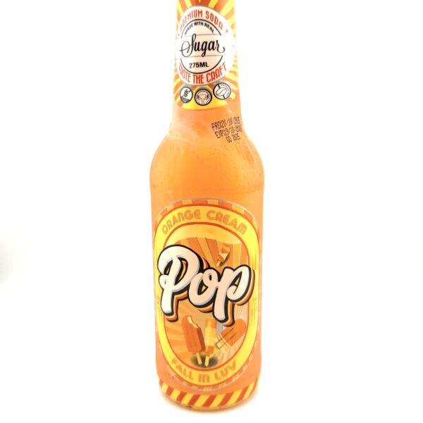 Pop Orange Cream Soda